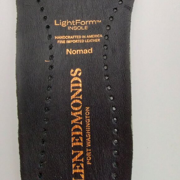 Allen Edmonds Port Washington Nomad Plain Toe Black Shoes Size 10.5 D NWOB main image 8